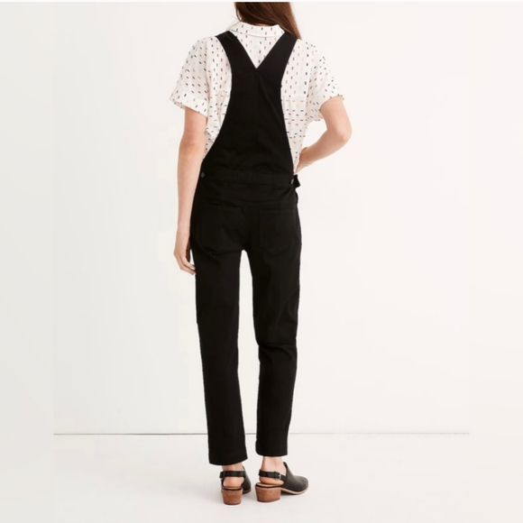 Madewell Black Maternity Overalls XXS - Picture 3 of 4